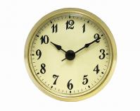 Ivory Arabic Clock Insert 2-7/8 inch